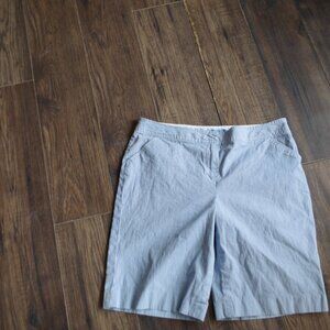 Ladies Attention Stripped Shorts